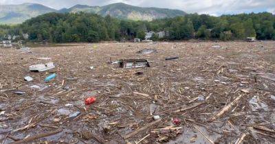 Joe Biden - Nina Golgowski - Stunning Video Shows North Carolina Lake Packed With Ruins Of Nearby Village After Storm - huffpost.com - state North Carolina - Charlotte, state North Carolina