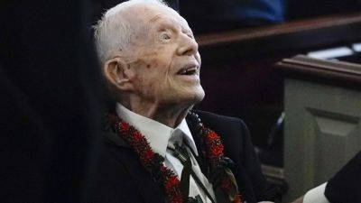 Jimmy Carter and hometown of Plains celebrate the 39th president’s 100th birthday