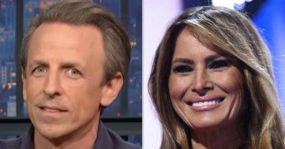 Melania Trump's Revelation About Her Husband Sets Up Brutal Seth Meyers Punch Line