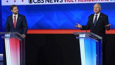 Some of the most notable quotes from the JD Vance-Tim Walz vice presidential debate