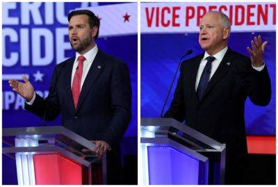 Vance-Walz debate attracts 20m fewer viewers than 2020 face-off between Harris and Pence