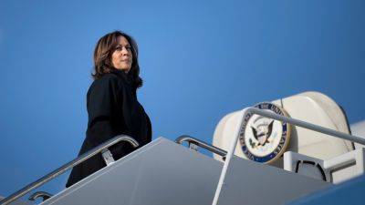 Donald Trump - Kamala Harris - Liz Cheney - Dick Cheney - Franco Ordo - Kamala Harris is making an unusual pilgrimage today — to the birthplace of the GOP - npr.org - Usa - state North Carolina - state Wisconsin - county Harris - Charlotte, state North Carolina