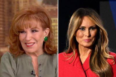 Donald Trump - Rose Garden - Melania Trump - Sunny Hostin - Joy Behar - Inga Parkel - The View’s Joy Behar accuses Melania Trump of lying about pro-abortion stance: ‘It’s a big scam’ - independent.co.uk - Usa