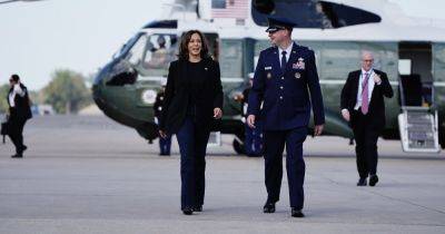 Kamala Harris Visits North Carolina to Check on Hurricane Response