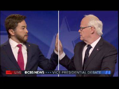 SNL mocks ‘vibing’ JD Vance and Tim Walz in spoof of mild VP debate