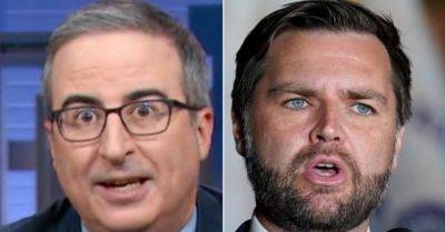 Donald Trump - Jack Smith - Ben Blanchet - John Oliver - Tim Walz - Lance Wallnau - John Oliver Scorches ‘Colossal Dips**t’ JD Vance Following ‘Civil’ Debate Talk - huffpost.com - state Minnesota - state Ohio - county Vance