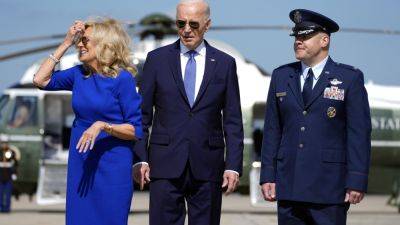 Biden makes rare dip into battleground state fray with visit to Pennsylvania and Wisconsin