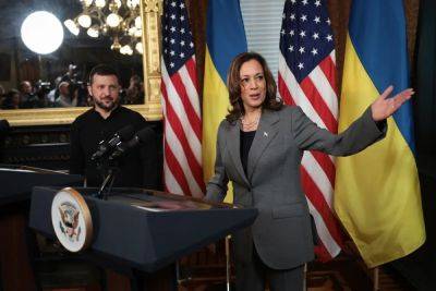 Ukraine-Russia war latest: Harris sets terms for Putin peace talks as Kyiv faces hypersonic missile attack