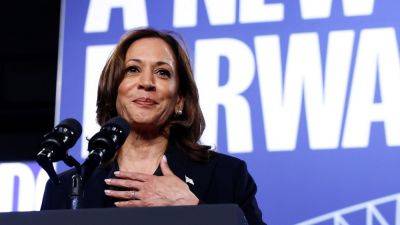 Harris seeks to convert economic tailwinds into votes as election enters homestretch