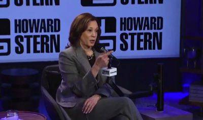 ‘We call that a sore loser’: Harris addresses Trump’s potential election-loss denials on the Howard Stern Show