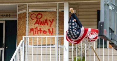 Ron Desantis - Hurricane Milton - Fearful Residents Flee Tampa Bay Region As Hurricane Milton Takes Aim At Florida Coast - huffpost.com - state Florida - city Tampa, county Bay - county Bay