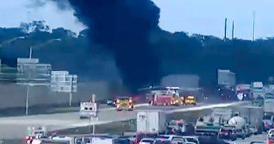 'It Feels Unreal': 2 Dead After Fiery Plane Crash On Florida Interstate - huffpost.com - state Florida - state Ohio - Columbus, state Ohio