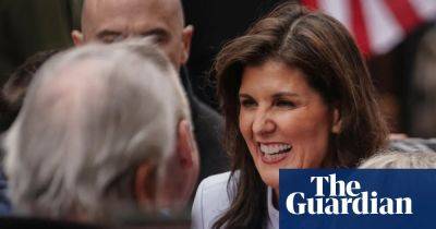 Joe Biden - Donald Trump - Nancy Pelosi - Haley - Haley hopes to boost election bid with attacks on Trump’s and Biden’s ages - theguardian.com - Usa - state South Carolina - state South Dakota - county Sioux - county Falls
