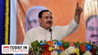 Today in Politics: Will BJP join hands with OPS? Nadda visit to Tamil Nadu fuels alliance buzz