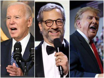 Judd Apatow skewers Biden and Trump in awards monologue