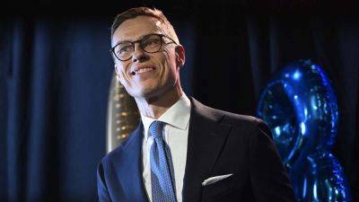 Greg Wehner - Fox - Finland center-right candidate Alexander Stubb declares presidential victory with nearly 52% of vote - foxnews.com - Ukraine - Russia - city Moscow - county Green - Finland