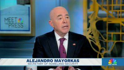 NBC News host asks DHS Sec. Mayorkas point blank: 'Why do you deserve to keep your job?'