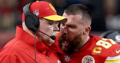 Travis Kelce - Ben Blanchet - Furious Travis Kelce Gives Andy Reid An Earful After Wild Super Bowl Fumble - huffpost.com - city Kansas City - San Francisco