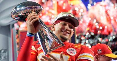 Travis Kelce - Patrick Mahomes - City - Kansas City Chiefs win Super Bowl for second year in a row - nbcnews.com - city Las Vegas - county Early - city Kansas City - San Francisco - city San Francisco