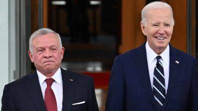 Watch: Biden and Jordan’s King Abdullah hold press conference during state visit