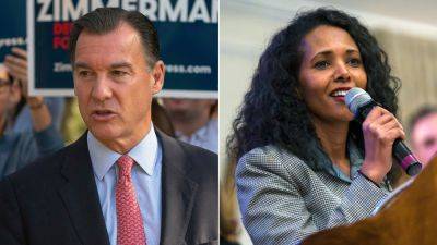 Deirdre Walsh - Tom Suozzi - Mazi Melesa Pilip - Rep - In New - Border security dominates in New York special election to replace Rep. Santos - npr.org - county George - city New York - New York - Mexico - county Island - city Santos - county Long - county Nassau - county Queens