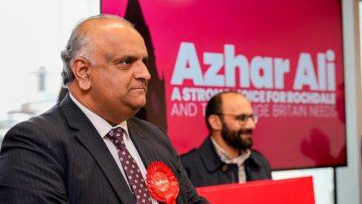 UK's Rochdale candidate loses Labour Party backing over antisemitic remarks but remains on ballot