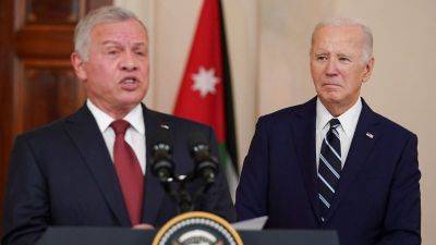 Joe Biden - Hamas War - Biden and Jordanian king look to move Israel-Hamas war to a new phase - edition.cnn.com - Usa - Washington - Israel - Palestine - Jordan - city Gaza