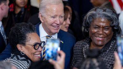 Joe Biden - Kamala Harris - Trump - MATT BROWN - Democrats and Republicans hold Black History Month celebrations with an eye on November’s election - apnews.com - Usa - Washington - Ukraine - city Washington