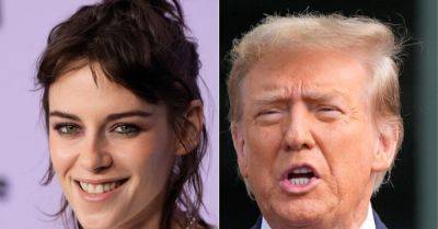 Donald Trump - Ben Blanchet - Kristen Stewart - Robert - Kristen Stewart Scorches ‘Little Baby’ Trump Over Robert Pattinson Breakup Takes - huffpost.com - city Sander