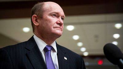 U.S. troops will be on the front lines against Russia without further Ukraine aid, Senator Coons says