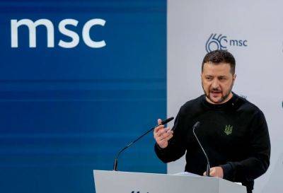 Donald Trump - Volodymyr Zelenskyy - Oleksandr Syrskyi - Ukraine's Zelenskyy warns of an "artifical deficit" of weapons after withdrawal from Avdiivka - independent.co.uk - Washington - Ukraine - Britain - Russia - France - Germany - city Berlin