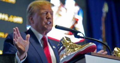 Donald Trump - Alexandra Marquez - Trump launches a sneaker line - nbcnews.com - city Philadelphia