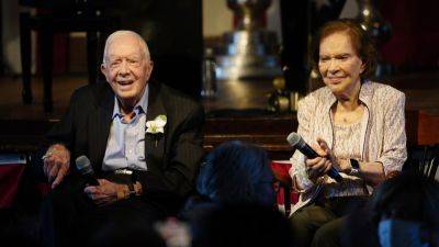 Jimmy Carter - BILL BARROW - Rosalynn Carter - A year after Jimmy Carter’s entered hospice care, advocates hope his endurance drives awareness - apnews.com - Usa - Georgia - Washington - city Atlanta