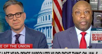 Tim Scott Tries Spinning A 2020 Question And Jake Tapper’s Look Says It All