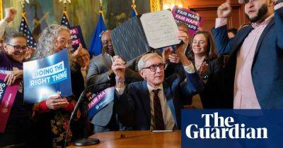 Tony Evers - Bill - Wisconsin adopts new legislative maps, giving Democrats chance to win state - theguardian.com - state Wisconsin - state Republican