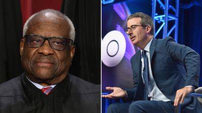 John Oliver offers Justice Thomas millions to 'get the f--- off the Supreme Court'