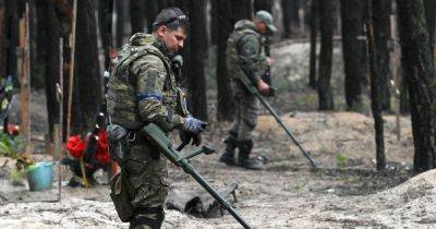 Julie Tsirkin - Two years after the Russian invasion, land mines plague one-third of Ukraine - nbcnews.com - Washington - Ukraine - state Florida - Russia