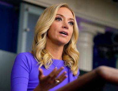 Joe Biden - Donald Trump - Ronald Reagan - Barack Obama - Abraham Lincoln - Fox News - Martha McHardy - Kayleigh Macenany - Kayleigh McEnany reacts to her old boss Donald Trump being named the worst president ever - independent.co.uk - Usa - Washington, county George - county George