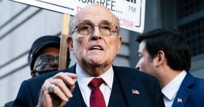 Donald Trump - Rudy Giuliani - Bill - Ryan J Reilly - Can - Bankruptcy judge says Rudy Giuliani can appeal defamation judgment but has to find someone else to pay the legal bills - nbcnews.com - Georgia - Washington - city New York - New York - city Washington
