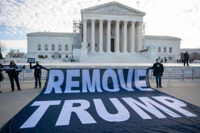 Donald Trump - Martha McHardy - Supreme Court approval rating falls to one of lowest yet as justices consider Trump cases - independent.co.uk - Usa - state Colorado