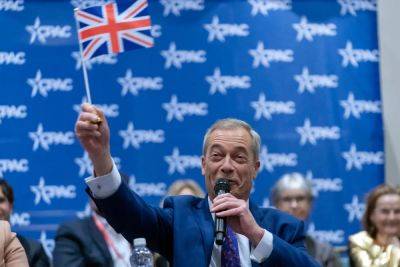 Donald Trump - Nigel Farage - Liz Truss - Andrew Feinberg - Nigel Farage tells right-wing US event that ‘religious sectarianism’ is new threat in UK - independent.co.uk - Usa - Israel - Britain - Palestine - city Westminster