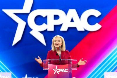 Joe Biden - Donald Trump - Liz Truss - Andrew Feinberg - Liz Truss attacks Biden and ‘CINOs’ in Tory party as she rants to half-empty crowd at US right-wing conference - independent.co.uk - Usa - Britain