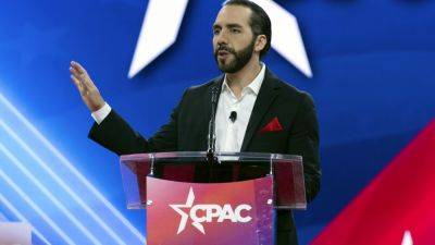 El Salvador’s president gets rock-star welcome at conservative gathering outside Washington