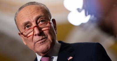 Visiting Ukraine, Schumer Aims to Pressure G.O.P. to Take Up Aid Bill