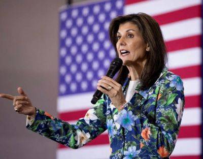 Donald Trump - Nikki Haley - Marco Rubio - Holly Patrick - Haley - Watch: Nikki Haley continues South Carolina campaign as primary draws nearer - independent.co.uk - state South Carolina - state Florida - state Tuesday - county Greenville