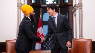 Jagmeet Singh - Aaron Wherry - Liberals and New Democrats reach a deal on pharmacare - cbc.ca - Britain - Canada - county Power - city Columbia, Britain