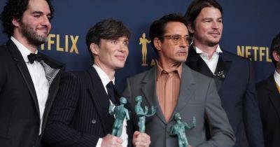 ‘Oppenheimer,’ Lily Gladstone win at SAG Awards