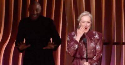 Emily Blunt - Elyse Wanshel - Anne Hathaway - Meryl Streep Almost Fell Onstage During A ‘Devil Wears Prada’ Reunion At SAG Awards - huffpost.com - Reunion