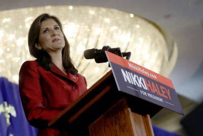 Donald Trump - Nikki Haley - John Bowden - Haley - Nikki Haley looks ahead to Michigan and Super Tuesday after defeat to Trump in South Carolina - independent.co.uk - state South Carolina - state New Hampshire - state Michigan - city Charleston