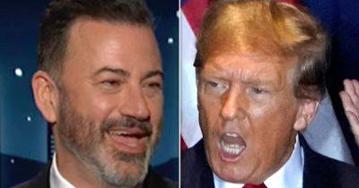 Jimmy Kimmel Spots Super Awkward Omission From Donald Trump's Speech